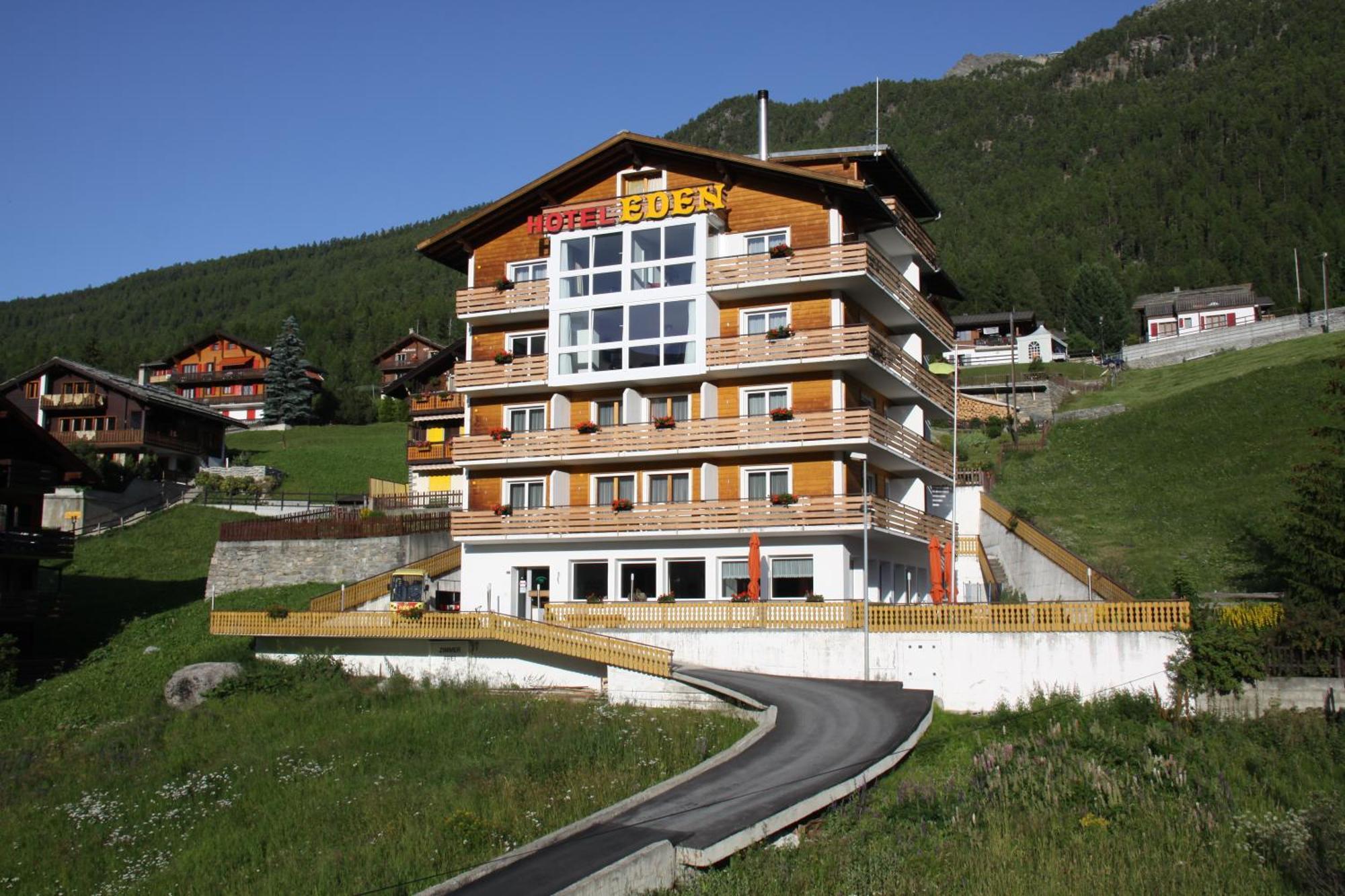 Hotel Eden Grächen Exteriör bild