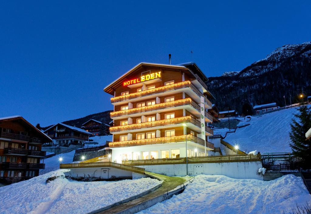 Hotel Eden Grächen Exteriör bild